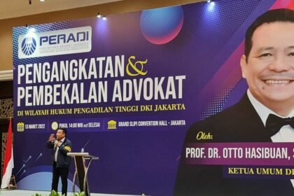 Otto Hasibuan Tegaskan Pentingnya Sistem Single Bar Advokat
